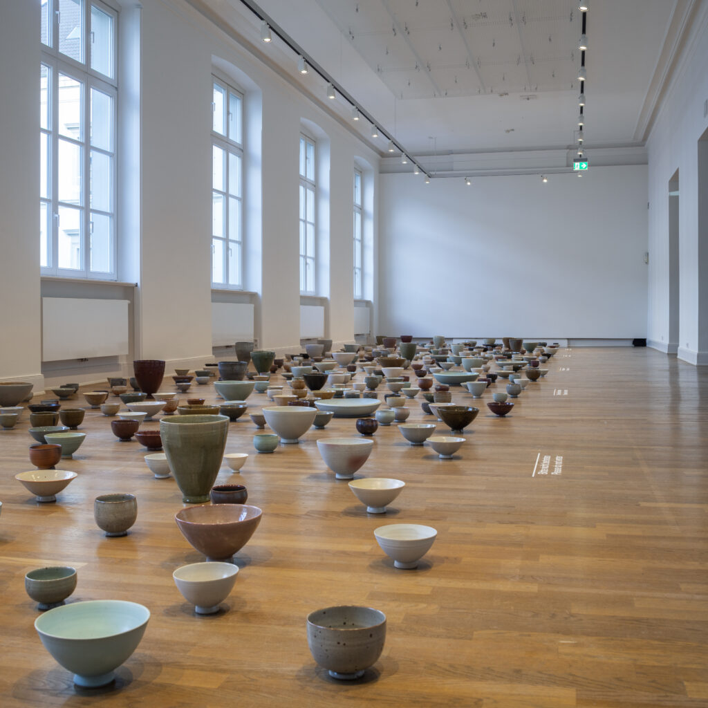 Auswahl der Schalen und Töpfe im Museum für Kunst & Gewerbe, Fotocredit: Henning Rogge