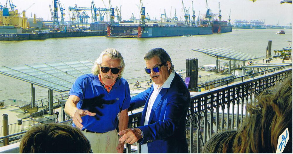 Musiker Dieter Meier & Boris Blank - Yello